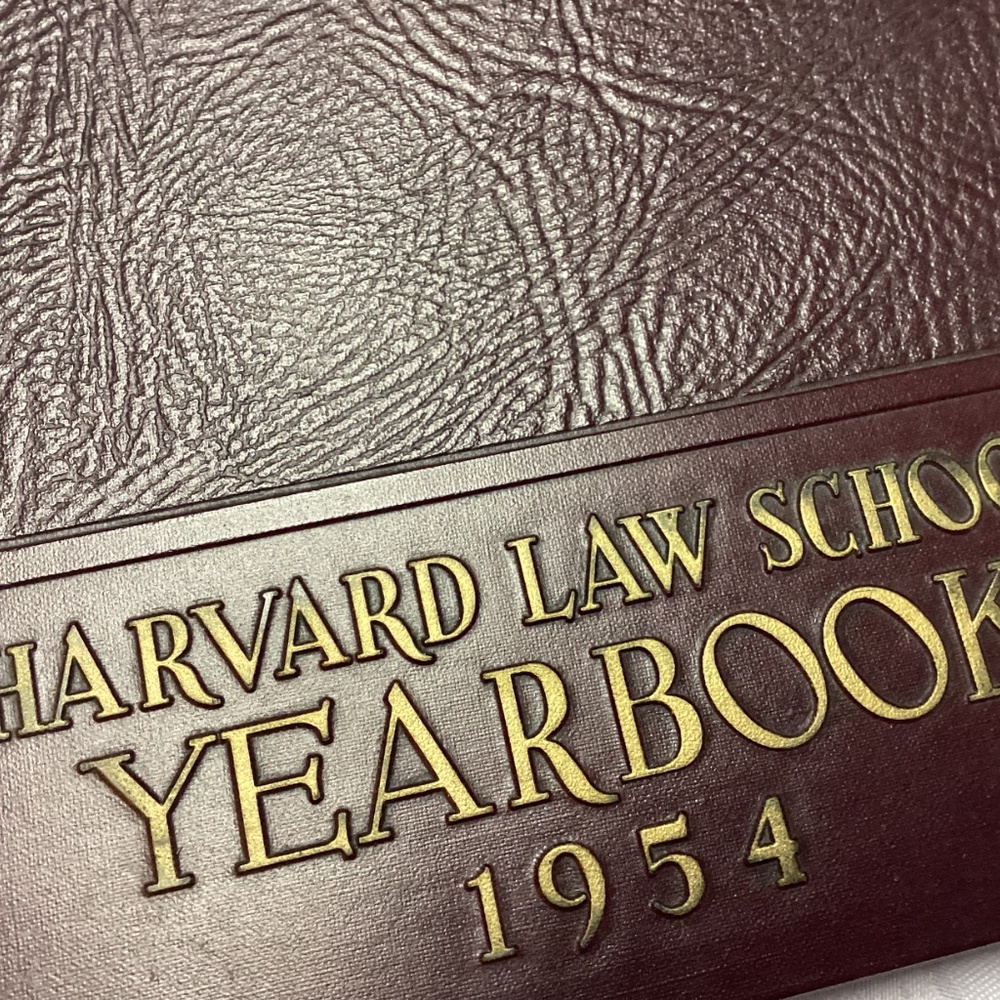 VINTAGE 1954. HARVARD  LAW SCHOOL. /YEAR BOOK - Picture 2 of 10